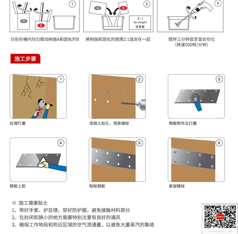 包钢洛江粘钢加固施工过程